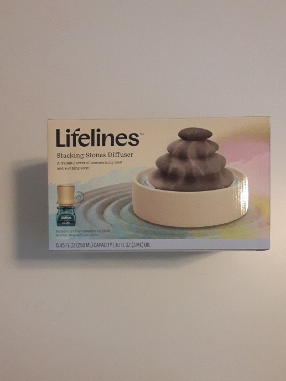 Lifelines Stacking Stones Diffuser - Pastel Accent